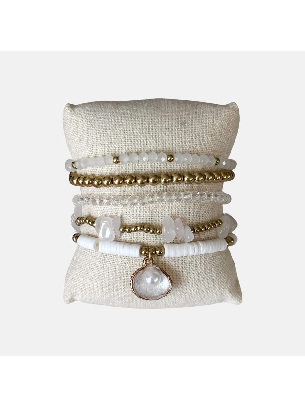 Vintage Classic White Gold Bracelet Sets